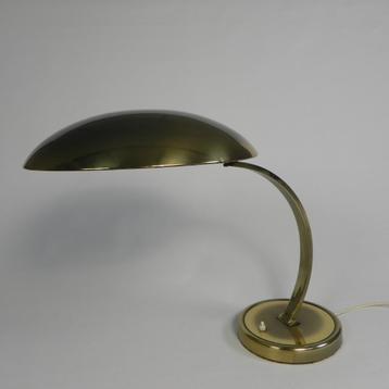 Bauhaus messing bureaulamp, model 6751 Kaiser Leuchten beschikbaar voor biedingen