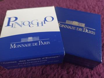 France 1 euro 1/2 Pinocchio BE/proof beschikbaar voor biedingen