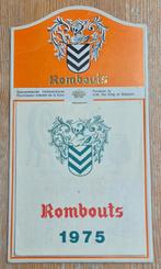 Rombouts kalender 1975 Robin Hood Walt Disney Koffie, Verzamelen, Ophalen of Verzenden, Overige figuren, Zo goed als nieuw, Overige typen