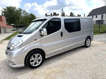 MOOIE OPEL VIVARO 2.5TDI DUBB CAB VERLENGD AIRCO GEKEURD beschikbaar voor biedingen