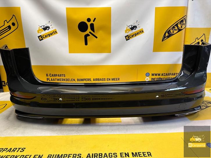VW Golf 8 Variant R-Line Achterbumper 6XPDC 5H9807421F LC7Q, Auto-onderdelen, Carrosserie, Bumper, Volkswagen, Achter, Gebruikt