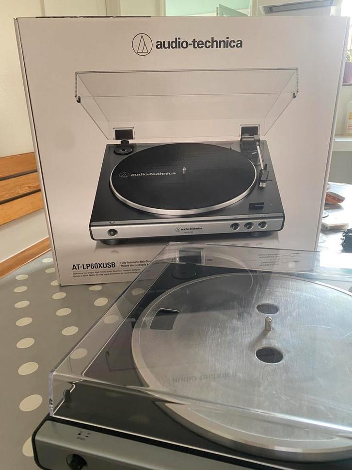 Audio-Technica AT-LP60XUSB, Audio, Tv en Foto, Platenspelers, Zo goed als nieuw, Platenspeler, Overige merken, USB-aansluiting