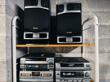 AIWA Hi-Fi systeem compleet — Zeer goede staat — Functioneel beschikbaar voor biedingen