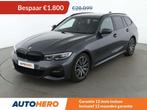 BMW 3 Serie 320 320d M Sport (bj 2019, automaat), Auto's, BMW, Achterwielaandrijving, 5 deurs, 140 kW, Zilver of Grijs