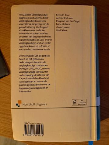 Lynda Juall Carpenito - Zakboek Verpleegkundige diagnosen beschikbaar voor biedingen