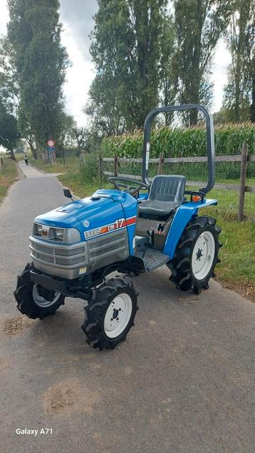 Minitractor iseki 19pk 4x4 SERVO topper!! beschikbaar voor biedingen