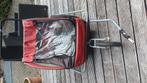 Fietskar kinderwagen compleet met koppeling, Gebruikt, Opvouwbaar, Decatlon, Ophalen of Verzenden