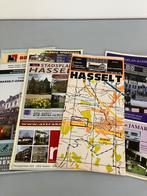 Lot (4) stratenplannen HASSELT., Livres, Atlas & Cartes géographiques, Enlèvement ou Envoi