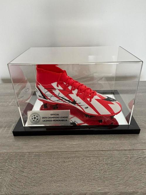 CR7 Nike Mercurial – Gesigneerd, Certificaat & Display, Verzamelen, Sportartikelen en Voetbal, Nieuw, Ophalen