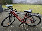 Crossfiets 28 Zoll Riverside 500 [ROOD] MAAT M + ACCESSOIRES, Ophalen, Zo goed als nieuw