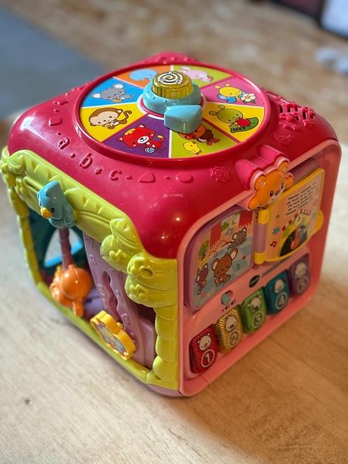 VTech Baby Activiteiten Kubus, Kinderen en Baby's, Speelgoed | Vtech, Zo goed als nieuw, 6 maanden tot 2 jaar, Ophalen