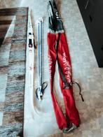 Kastle & Blizzard langlauflatten + stokken en opbergzak, Sport en Fitness, Ophalen, Gebruikt, Langlaufen, Ski's