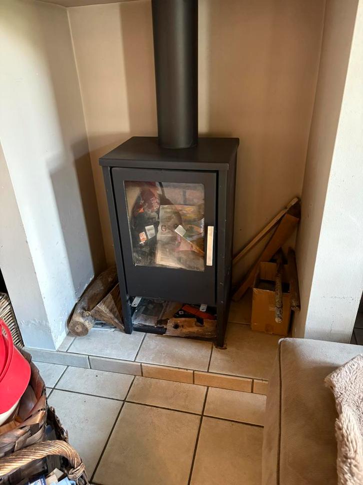 Houtkachel, Huis en Inrichting, Haarden, Zo goed als nieuw, Ophalen