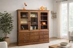 Armoire - buffet - bibliotheque meuble de metier massif, Maison & Meubles, Enlèvement, Comme neuf