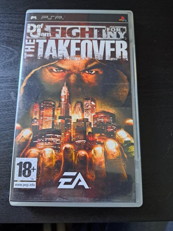 Def Jam Fight for NY - the Takeover PSP (CIB), Games en Spelcomputers, Games | Sony PlayStation Portable, Zo goed als nieuw, Vechten