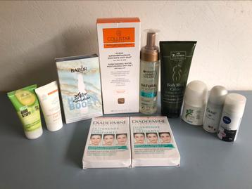 Lot van 11 nieuwe verzorgingsproducten gezicht & lichaam! beschikbaar voor biedingen