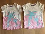 2 T-shirts mexx maat 86, Kinderen en Baby's, Babykleding | Maat 86, Mexx, Meisje, Ophalen of Verzenden, Zo goed als nieuw