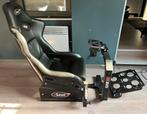 Professionele sim racing rig en seat, Enlèvement ou Envoi, Utilisé