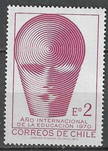 Chili 1970 - Yvert 354 - Internationaal Jaar Opleiding (PF) beschikbaar voor biedingen