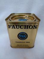 boîte métallique vide Fauchon thé vanille 250 grammes, Enlèvement ou Envoi, Utilisé, Thé, Autres marques
