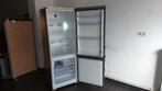 Beko roestvrijstalen koelkast met vriesvak, gebruikte huisho, Elektronische apparatuur, Koelkasten en IJskasten, 60 cm of meer