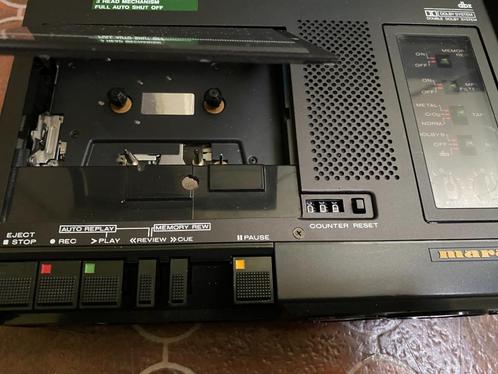Marantz CP 430  3 head draagbare cassetterecorder 2 stuks, Audio, Tv en Foto, Cassettedecks, Enkel, Marantz, Tiptoetsen, Tape counter