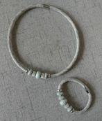 Collier bracelet neuf, Noir, Enlèvement ou Envoi