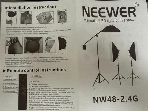 Neewer dimbare tweekleurige LED-lichtset met So, Zakelijke goederen, Overige Zakelijke goederen, Ophalen