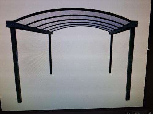 Carport, metaal, nieuw, Tuin en Terras, Overkappingen, Nieuw, Carport, Ophalen