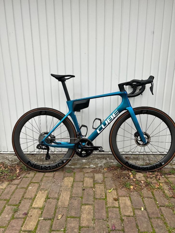Cube Agree SLT nebula´n´white mt56, Fietsen en Brommers, Fietsen | Racefietsen, Zo goed als nieuw, Heren, Overige merken, Meer dan 20 versnellingen