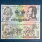 Honduras - 5 Lempiras 2014 - Pick 98b - UNC, Timbres & Monnaies, Billets de banque | Amérique, Amérique du Sud, Enlèvement ou Envoi