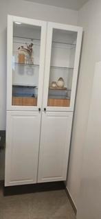 Badmeubel kolom kast + spiegelkast ikea in goede staat, Huis en Inrichting, Ophalen of Verzenden, Zo goed als nieuw, Spiegelkast