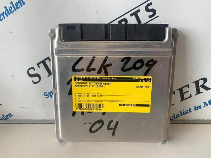 Computer Motormanagement van een Mercedes CLK, Auto-onderdelen, Elektronica en Kabels, Mercedes-Benz, Gebruikt, 3 maanden garantie