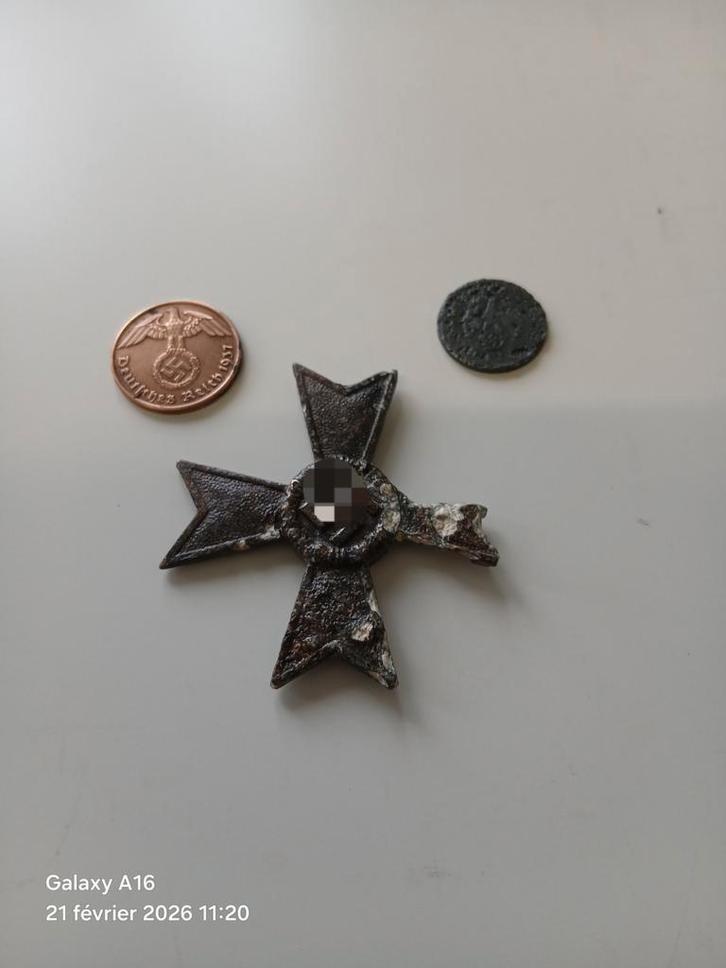 Croix de fer allemand ww2., Verzamelen, Militaria | Tweede Wereldoorlog, Overige soorten, Ophalen of Verzenden