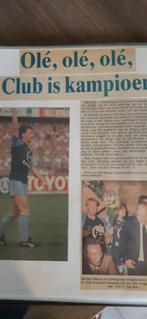 Club Brugge. Krantenknipsels 1987- 1988., Collections, Comme neuf, Livre ou Revue, Enlèvement