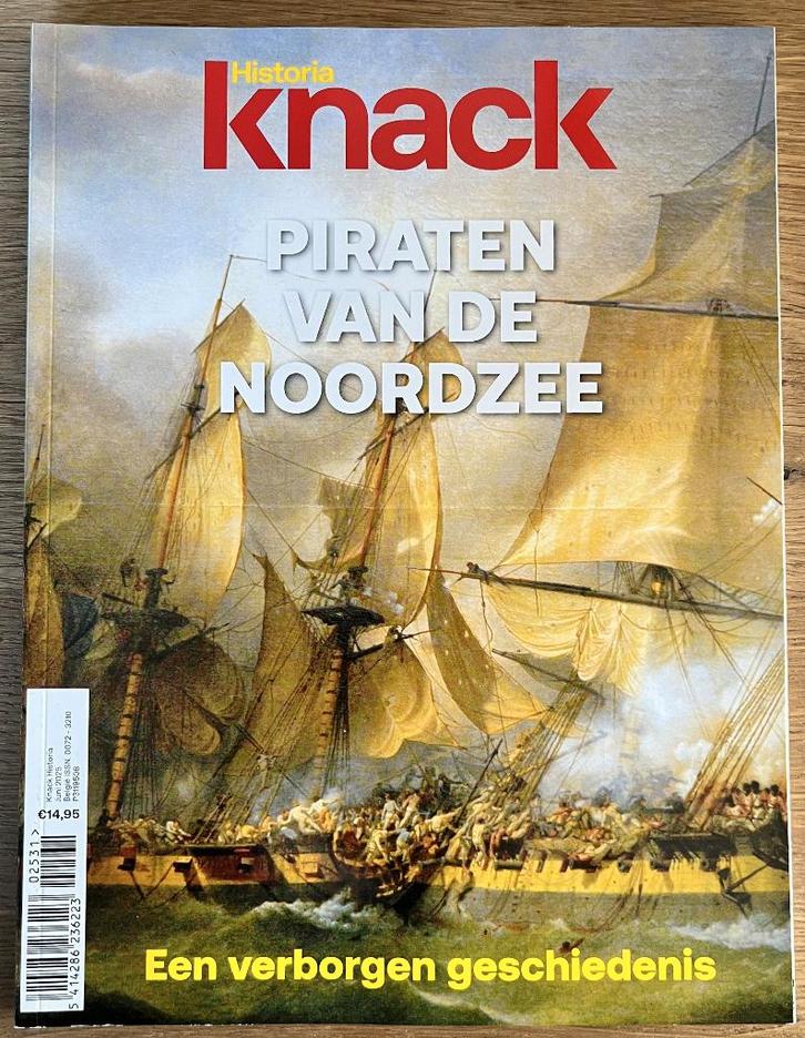Piraten van de Noordzee - Boek, Boeken, Oorlog en Militair, Zo goed als nieuw