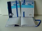 NOTITIEBOEKJES A6 OUD HOLLANDS BLAUW Pakket 6 stuks Nieuw, Diversen, Notitieboeken, Ophalen of Verzenden, Nieuw, A6