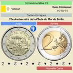 2€ commémorative Vatican 2014, Ophalen, Vaticaanstad, Setje