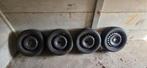 Winterbanden op stalen velgen, Auto-onderdelen, Banden en Velgen, Ophalen of Verzenden, Winterbanden, Band(en)