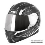 Casque S-Line – Intégral S448 noir et blanc Graphique, Autres marques, M, Casque intégral, Neuf, avec ticket