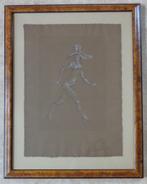 LEONOR FINI / NAAKTE VROUW / KLEURETS / 87x69cm / KADER SIG, Enlèvement