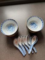 Chinese potjes met lepeltje, Antiek en Kunst, Ophalen