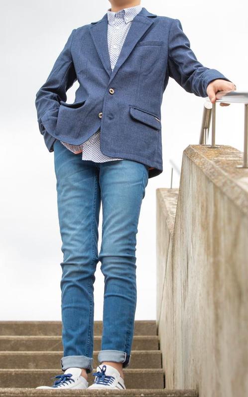 Plechtige communie Blazer, jeans Vingino, hemd State o/T art, Kinderen en Baby's, Kinderkleding | Maat 164, Ophalen