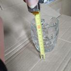 bierglas zwaar dik nieuw glas met handvat 9.5 cm hoogte, Verzamelen, Ophalen of Verzenden, Nieuw, Bierglas