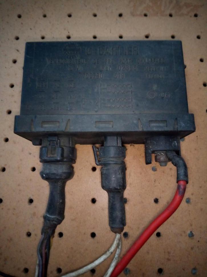 G CARTIER voorverwarmingsrelais, Auto-onderdelen, Elektronica en Kabels, Renault, Gebruikt, Ophalen of Verzenden