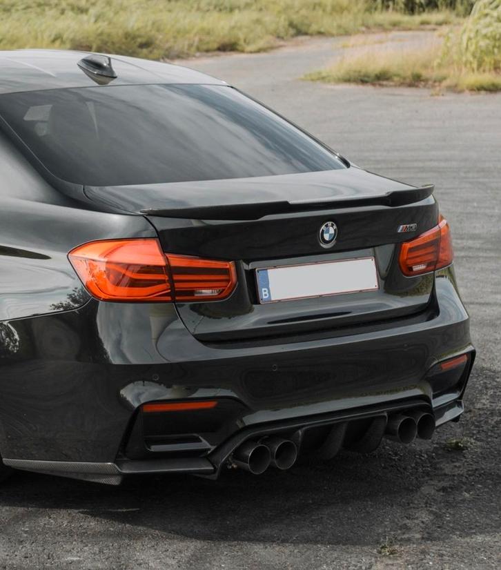 BMW F30/80 carbon spoiler V style, Autos : Pièces & Accessoires, Autres pièces automobiles, BMW, Enlèvement