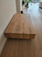 Salontafel massief eik, Huis en Inrichting, Ophalen, 100 tot 150 cm, Eikenhout, 50 tot 100 cm