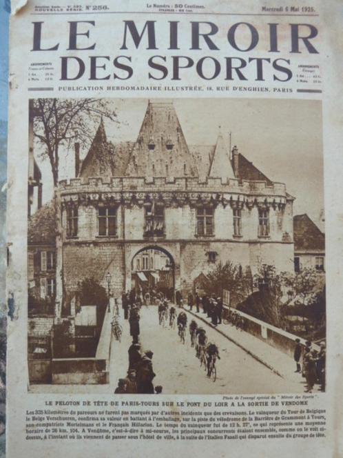 Schitterend lot van 16 oude tijdschriften Le Miroir des Spor, Verzamelen, Tijdschriften, Kranten en Knipsels, Krant, 1920 tot 1940