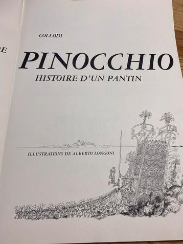Pinocchio Histoire d’un Pantin 49x34 cm, Enlèvement ou Envoi, Comme neuf