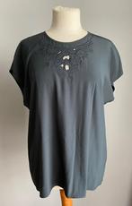 Zwart topje Hermann Lange maat 42, Vêtements | Femmes, Tops, Taille 42/44 (L), Manches courtes, Comme neuf, Hermann Lange